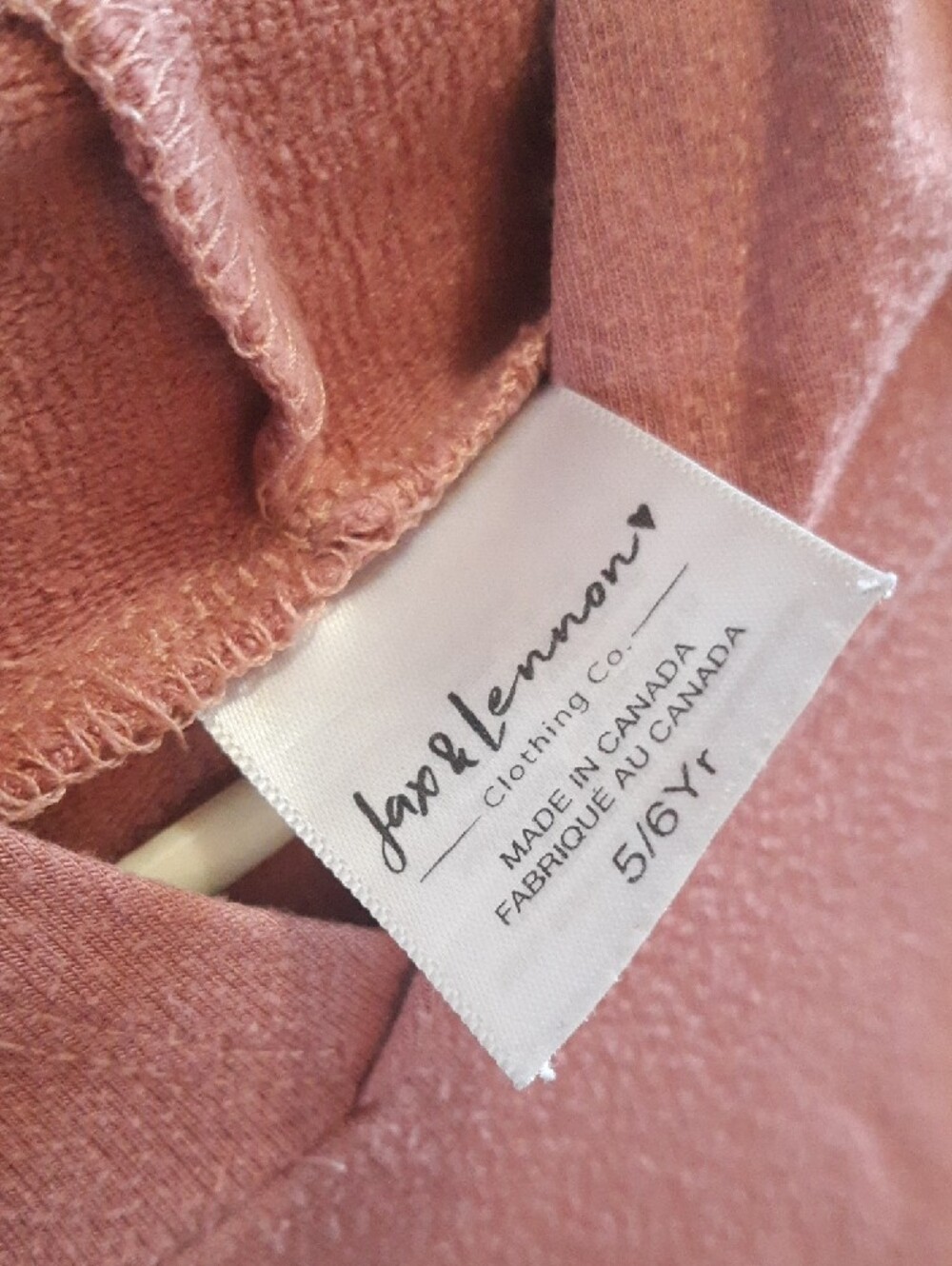 Jax & Lennon Wanderlust Hoodie Size 5/6 - Picture 2 of 5
